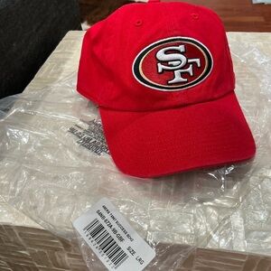 47 Brand Bright Red SF Logo Cap